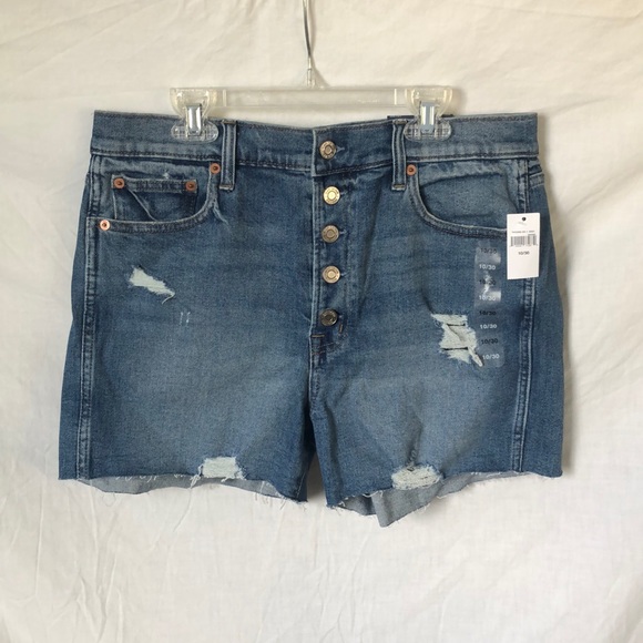 NWT Gap Jean Shorts Size 10/30 - Picture 3 of 9
